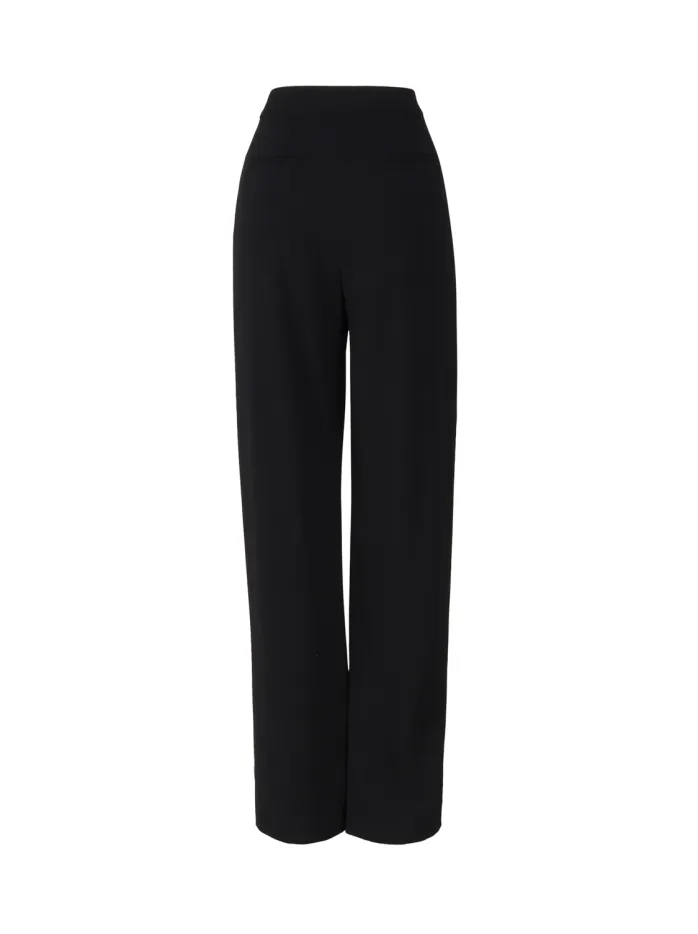 PANTALONI AMPI CON SPACCO LATERALE