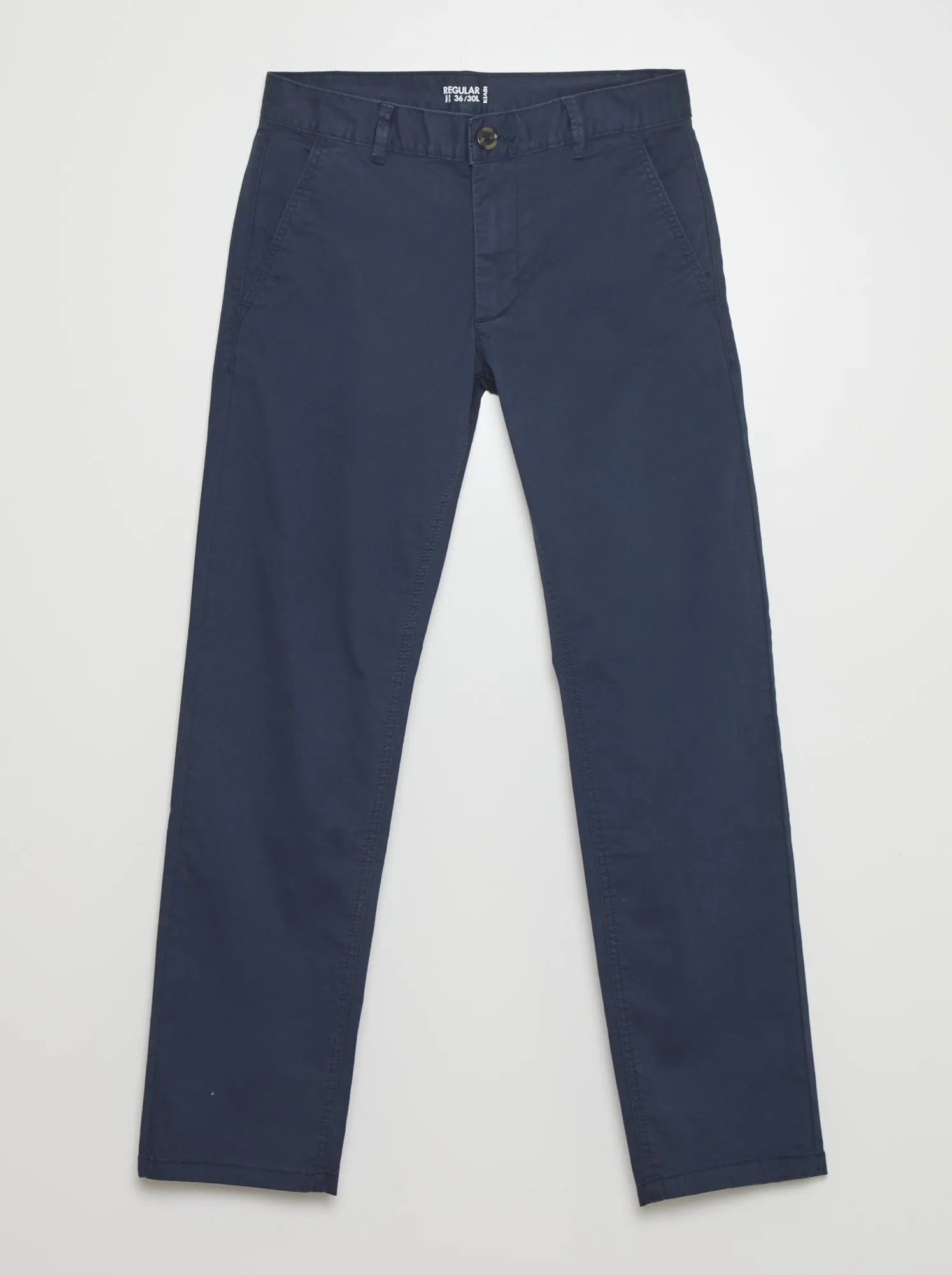 Pantaloni chino regular - blu