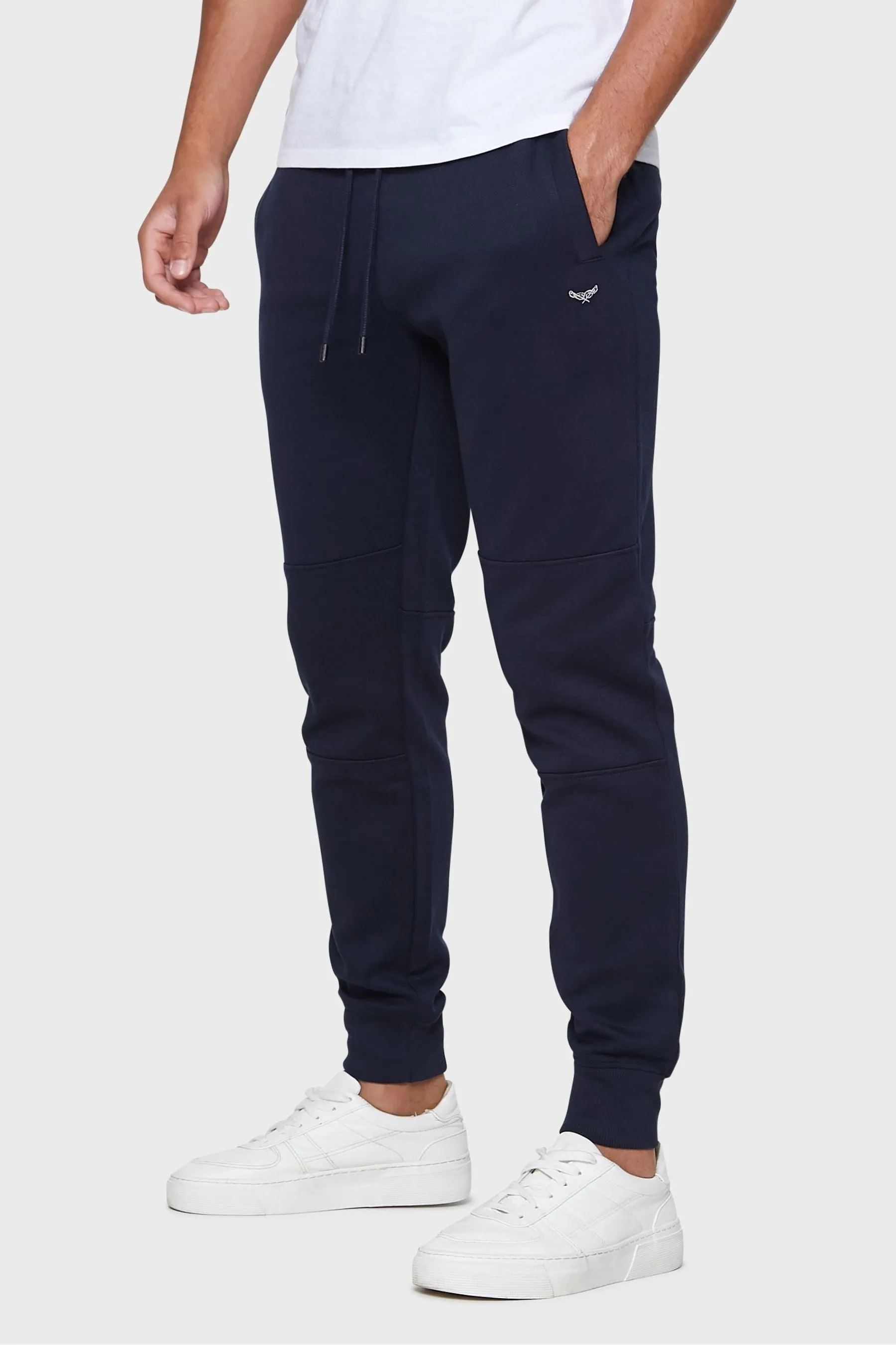 Pantaloni da jogging in piqué Threadbare Vestibilità attillata / Slim