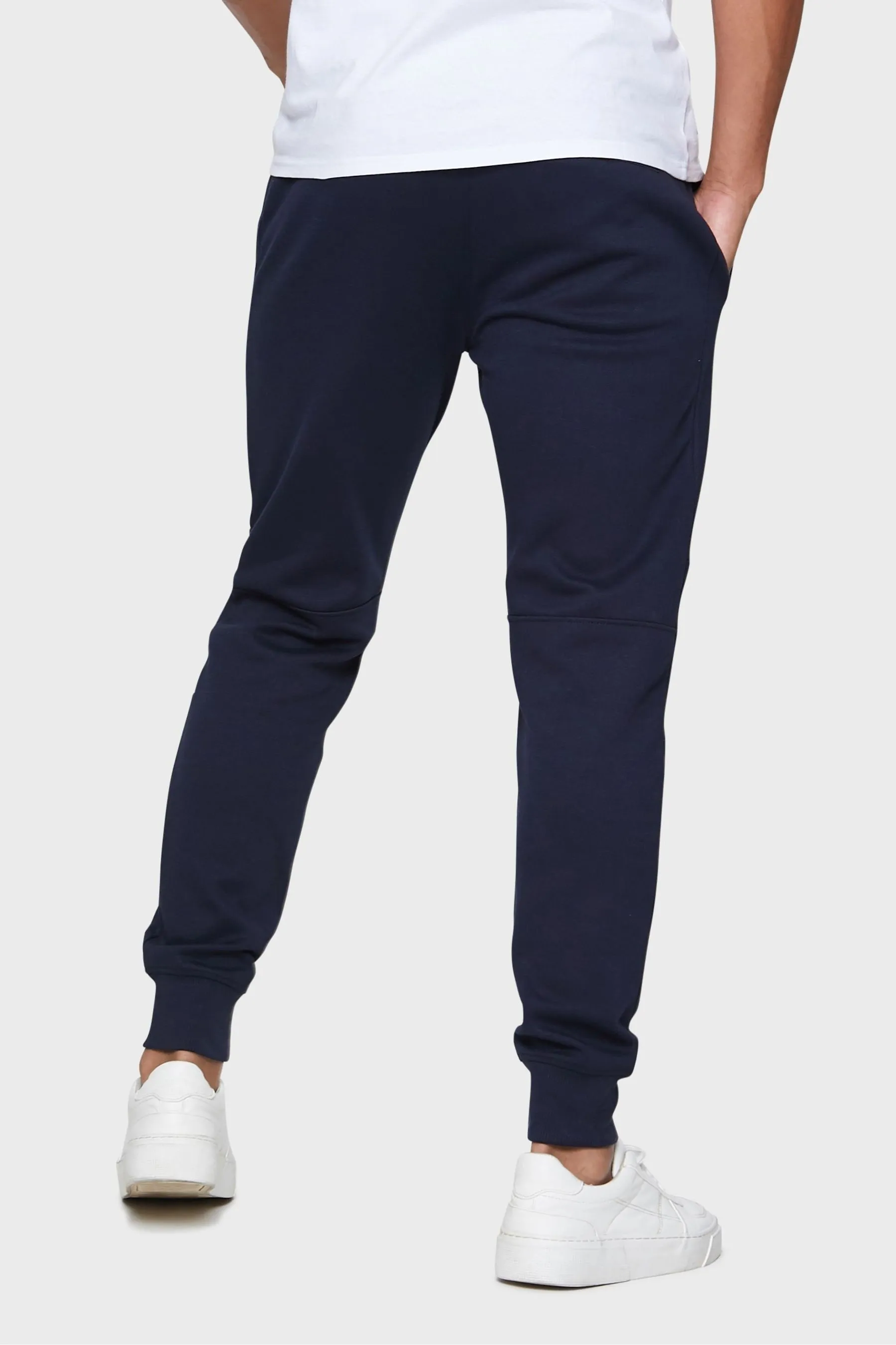 Pantaloni da jogging in piqué Threadbare Vestibilità attillata / Slim