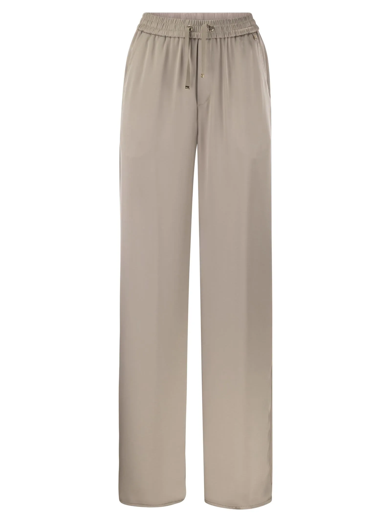 Pantaloni in casual satin