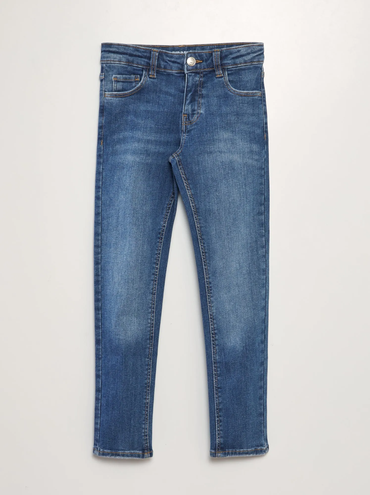 Pantaloni in denim skinny - BLU