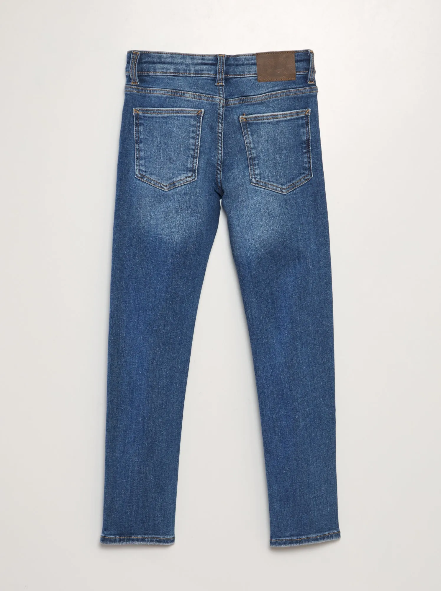 Pantaloni in denim skinny - BLU