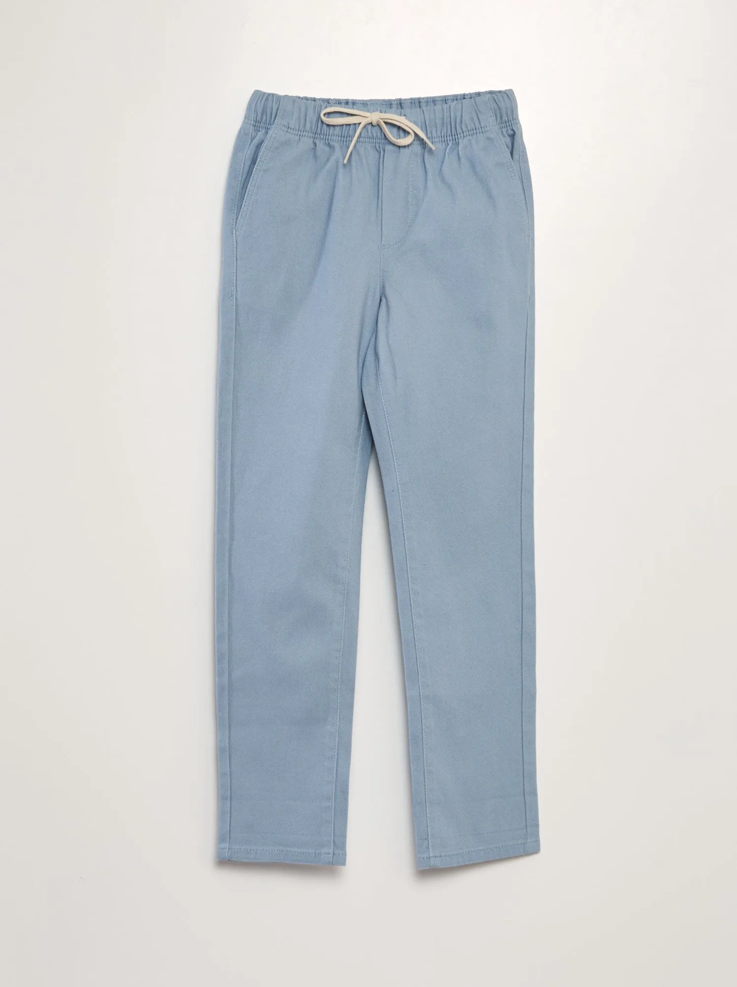 Pantaloni stile 'joggers' - BEIGE