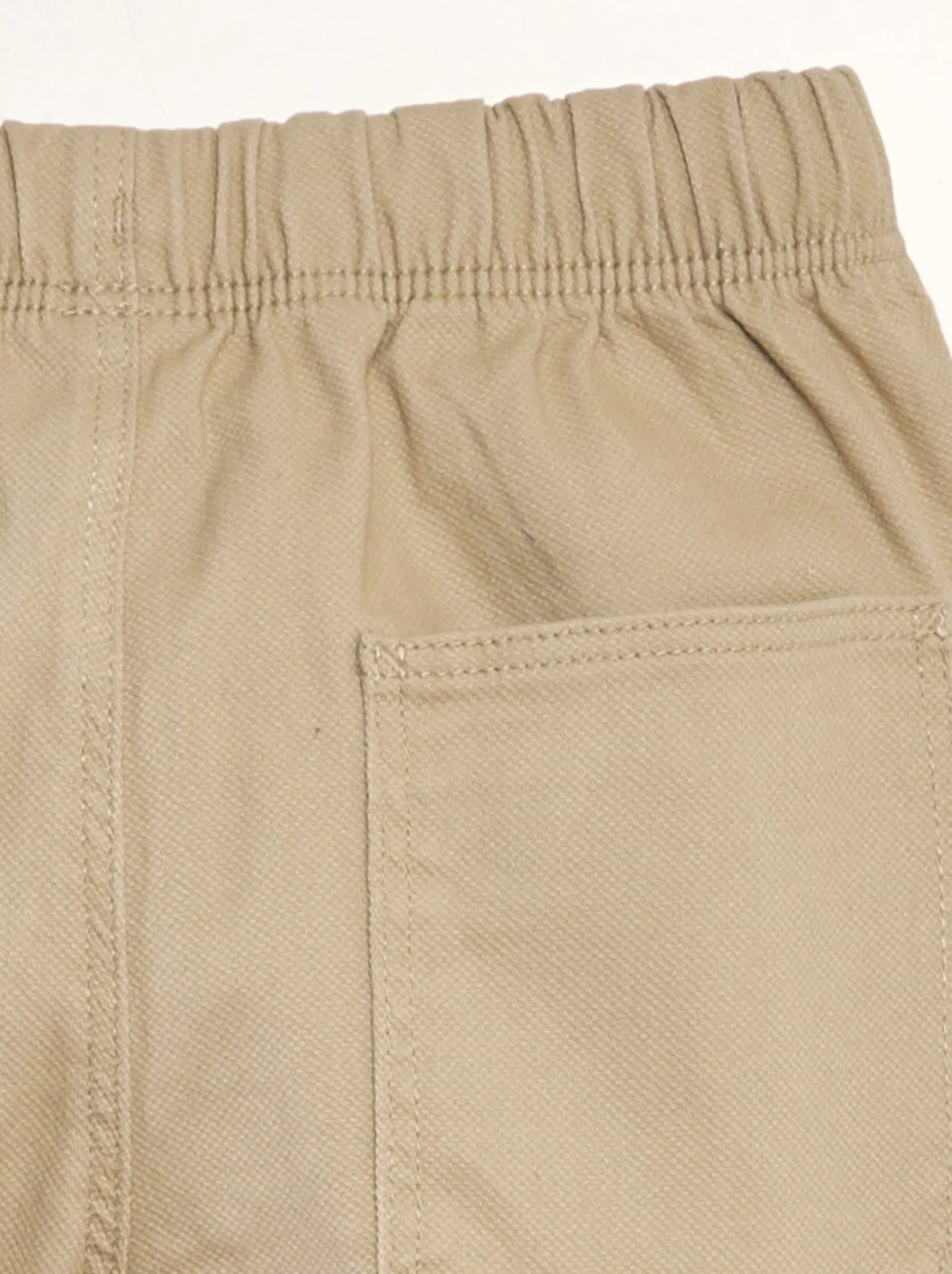 Pantaloni stile 'joggers' - BEIGE