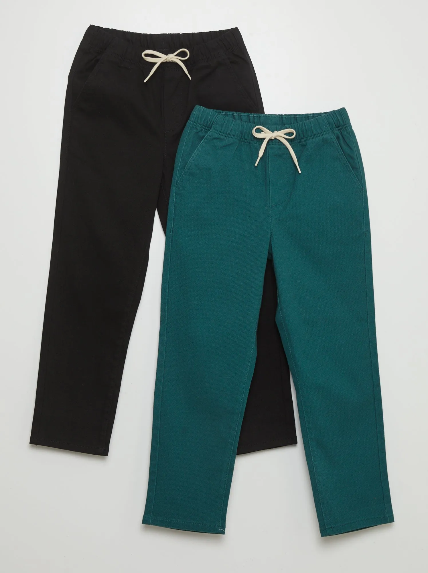 Pantaloni stile 'joggers' - NERO