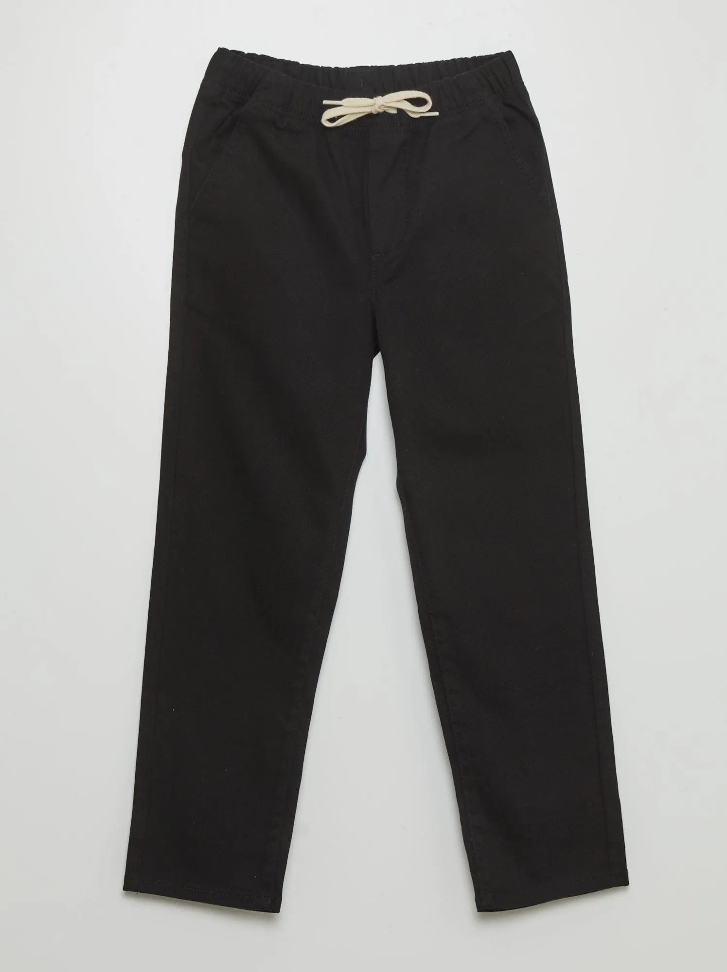 Pantaloni stile 'joggers' - NERO
