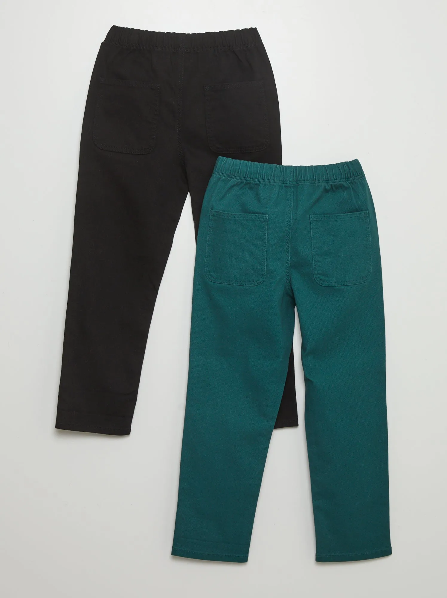 Pantaloni stile 'joggers' - NERO