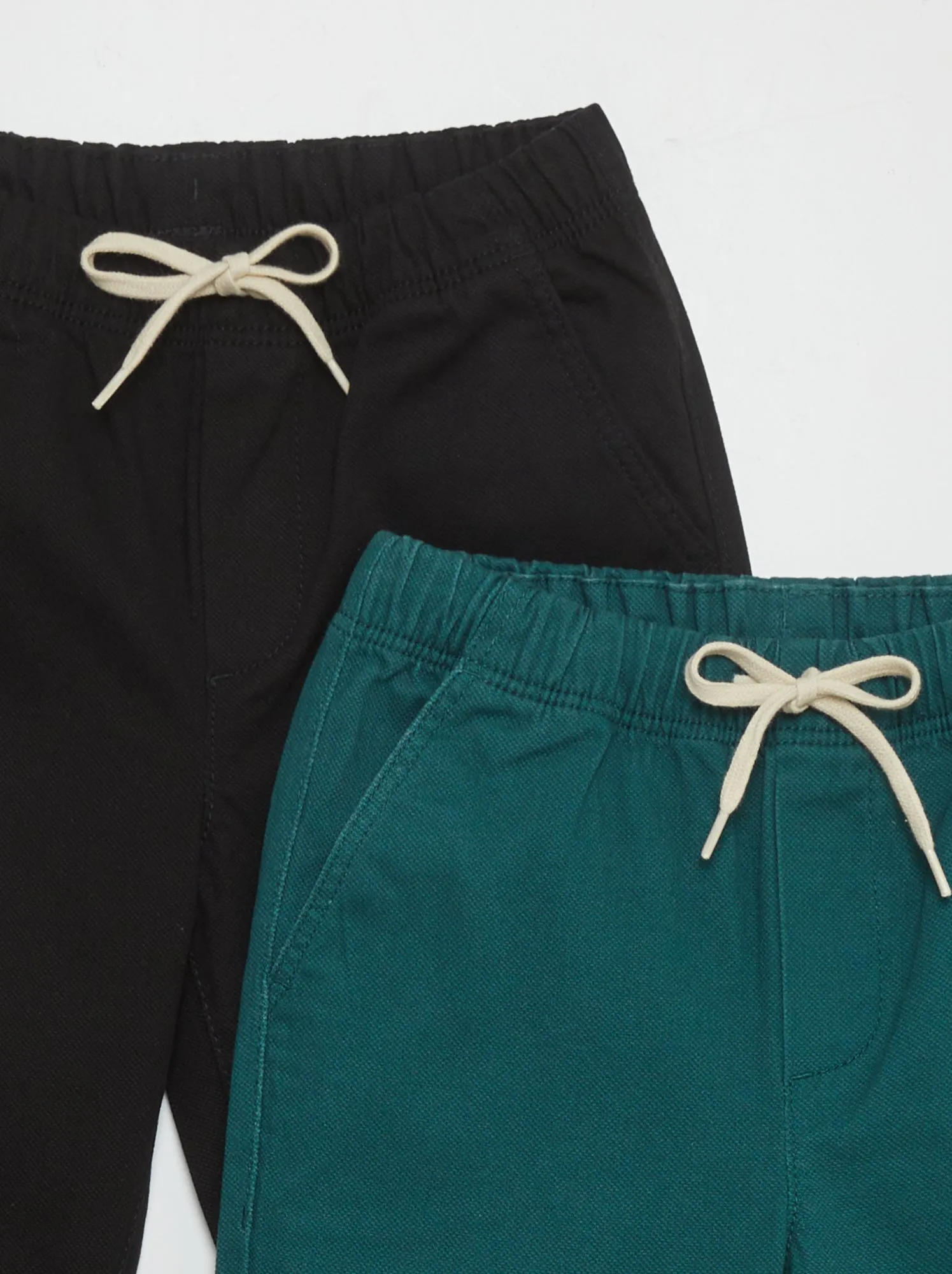 Pantaloni stile 'joggers' - NERO