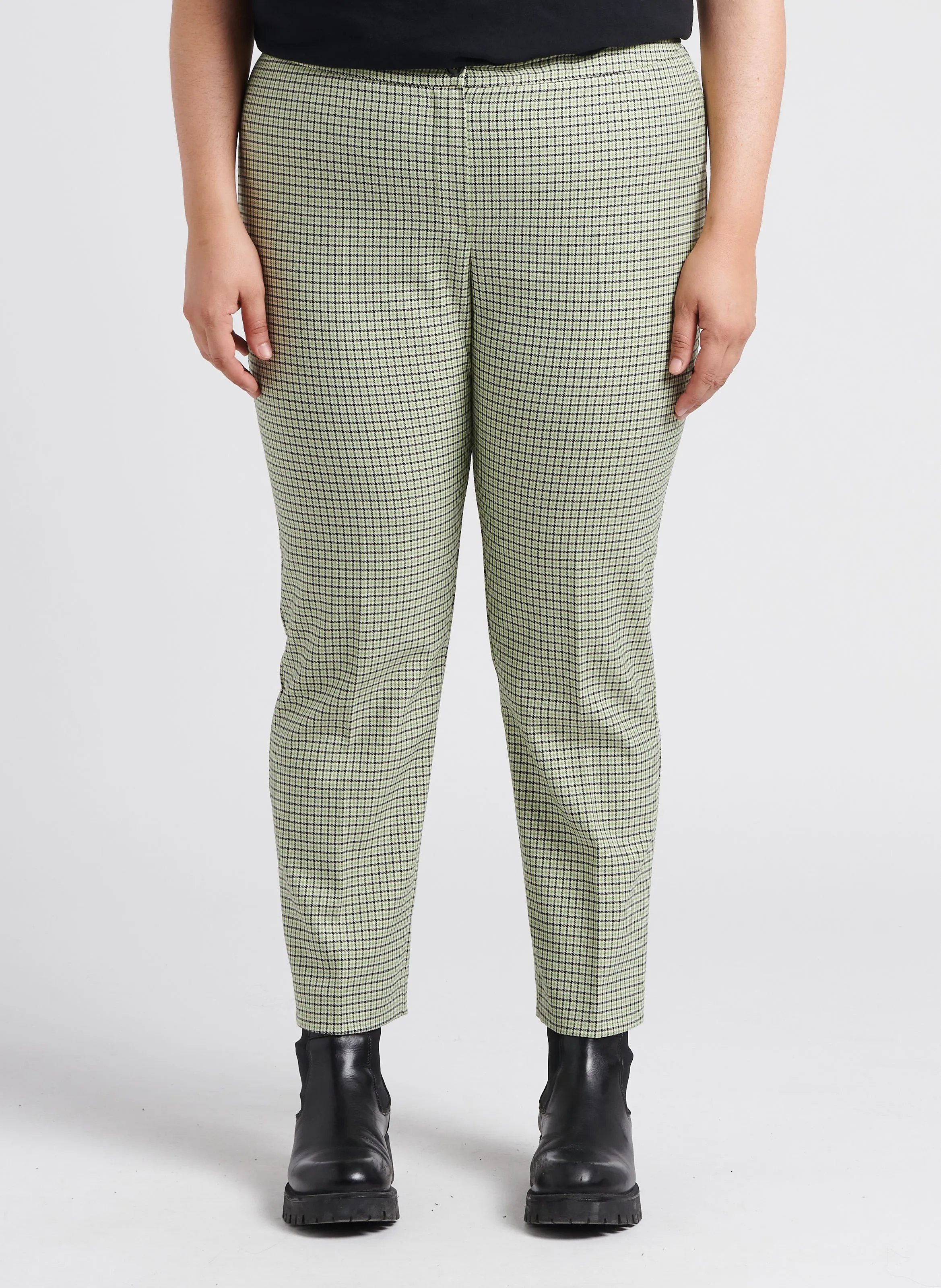  PERSONA by Marina Rinaldi   RADAR - Pantaloni dritti con motivo | Verde