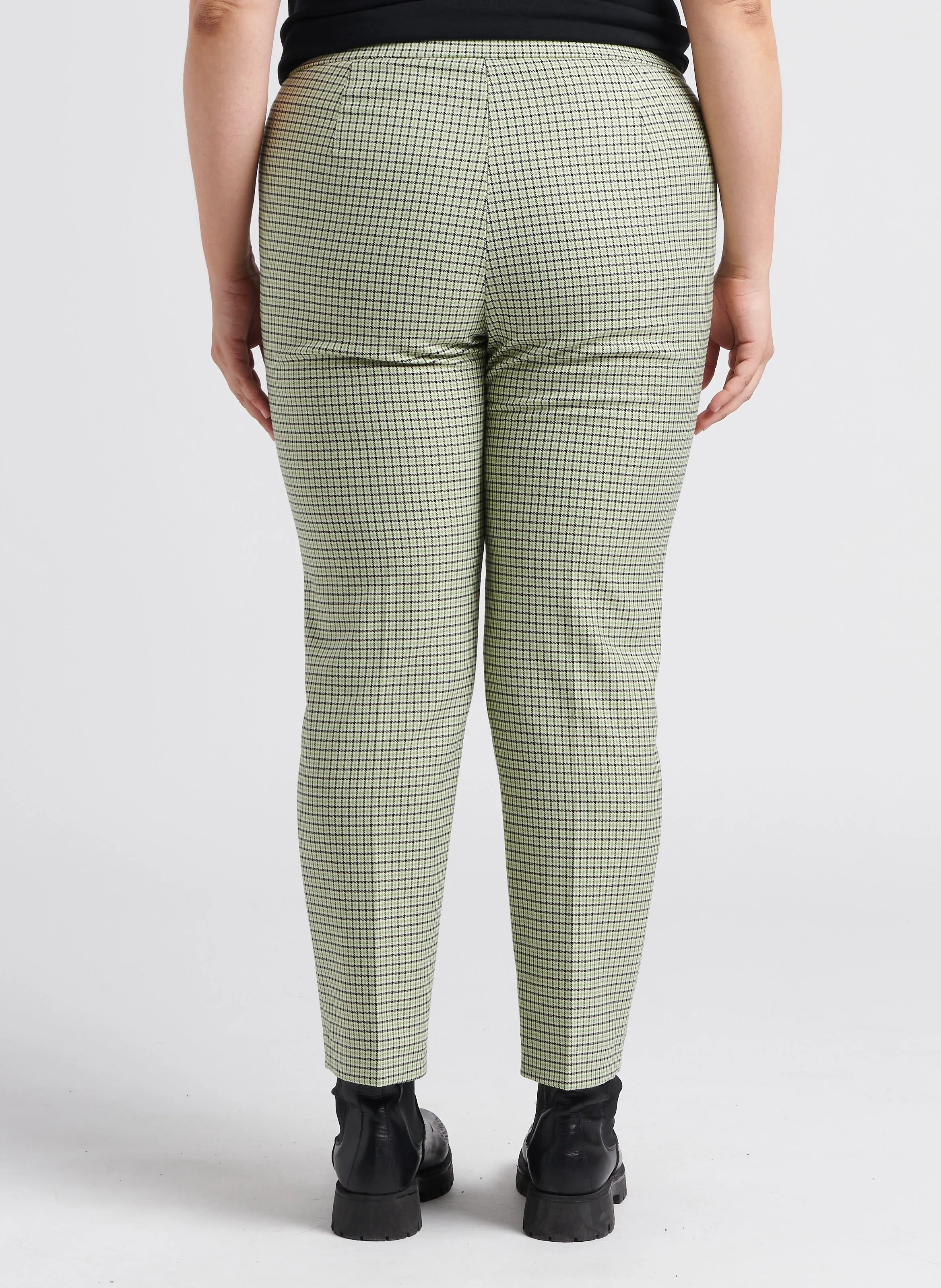  PERSONA by Marina Rinaldi   RADAR - Pantaloni dritti con motivo | Verde