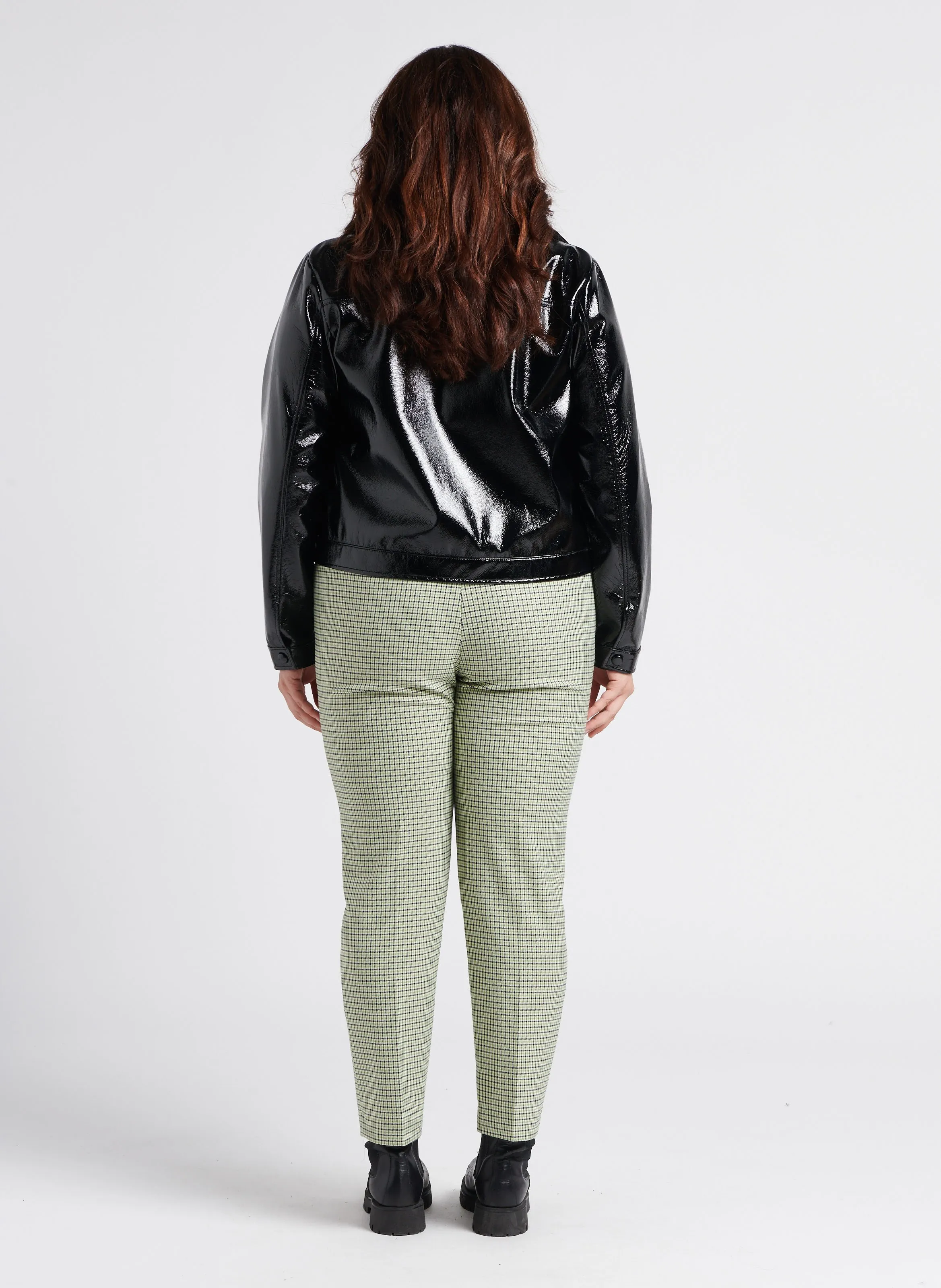  PERSONA by Marina Rinaldi   RADAR - Pantaloni dritti con motivo | Verde
