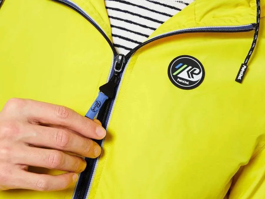 PETROL Giacca Leggera Zip Giallo M-1000-JAC114