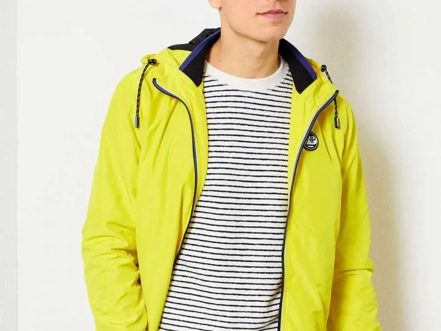 PETROL Giacca Leggera Zip Giallo M-1000-JAC114