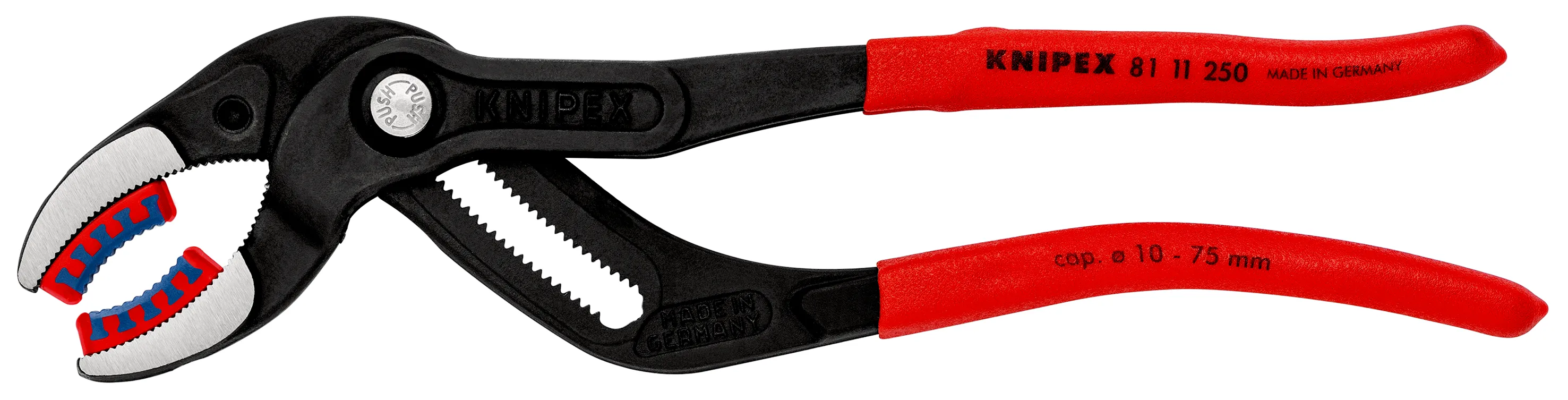 Pinze cobra Knipex in Acciaio al cromo-vanadio, lungh. 250 mm Ad angolo