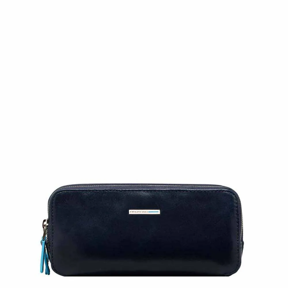 PIQUADRO ASTUCCIO A TRE COMPARTI BLUE SQUARE AC2141B2 BLU NOTTE