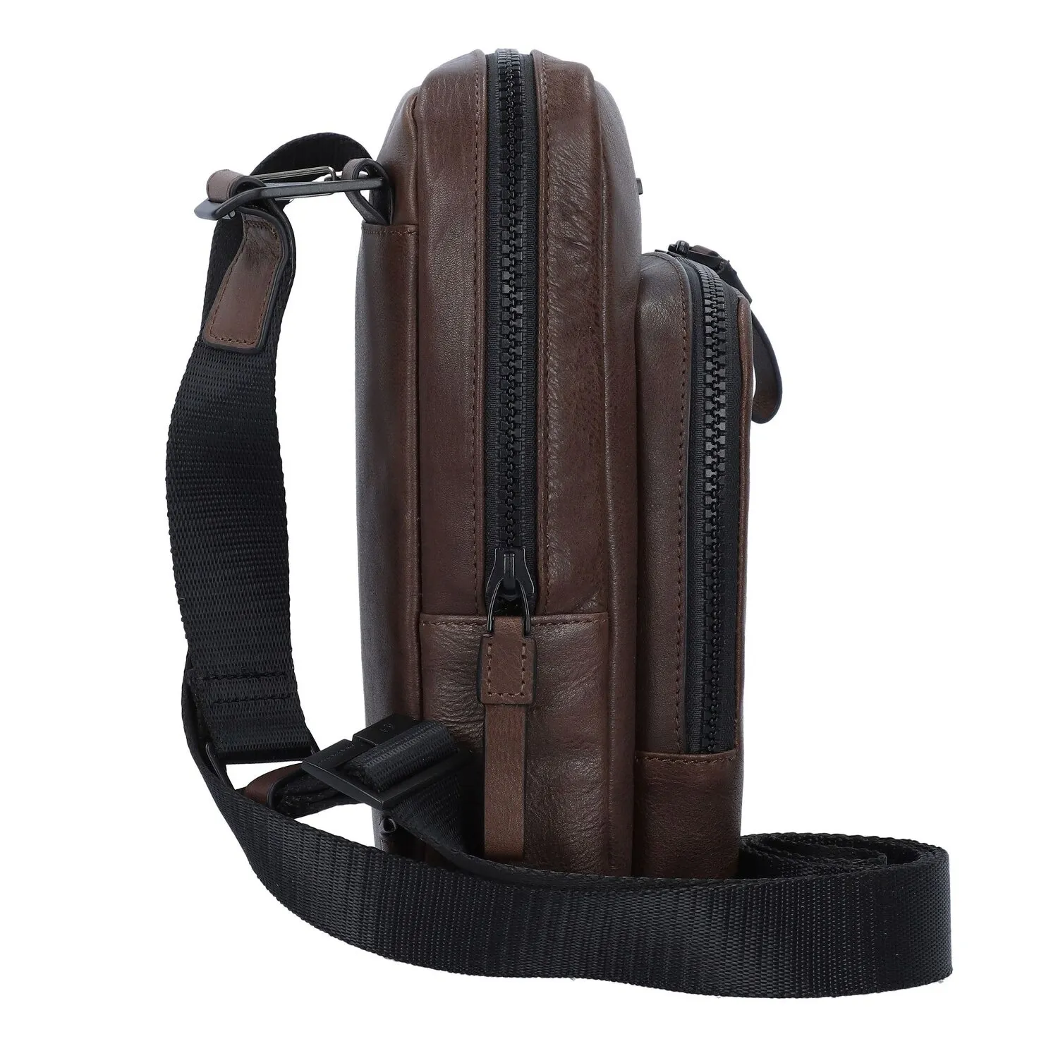 Piquadro Harper Borsa a tracolla in pelle 18 cm