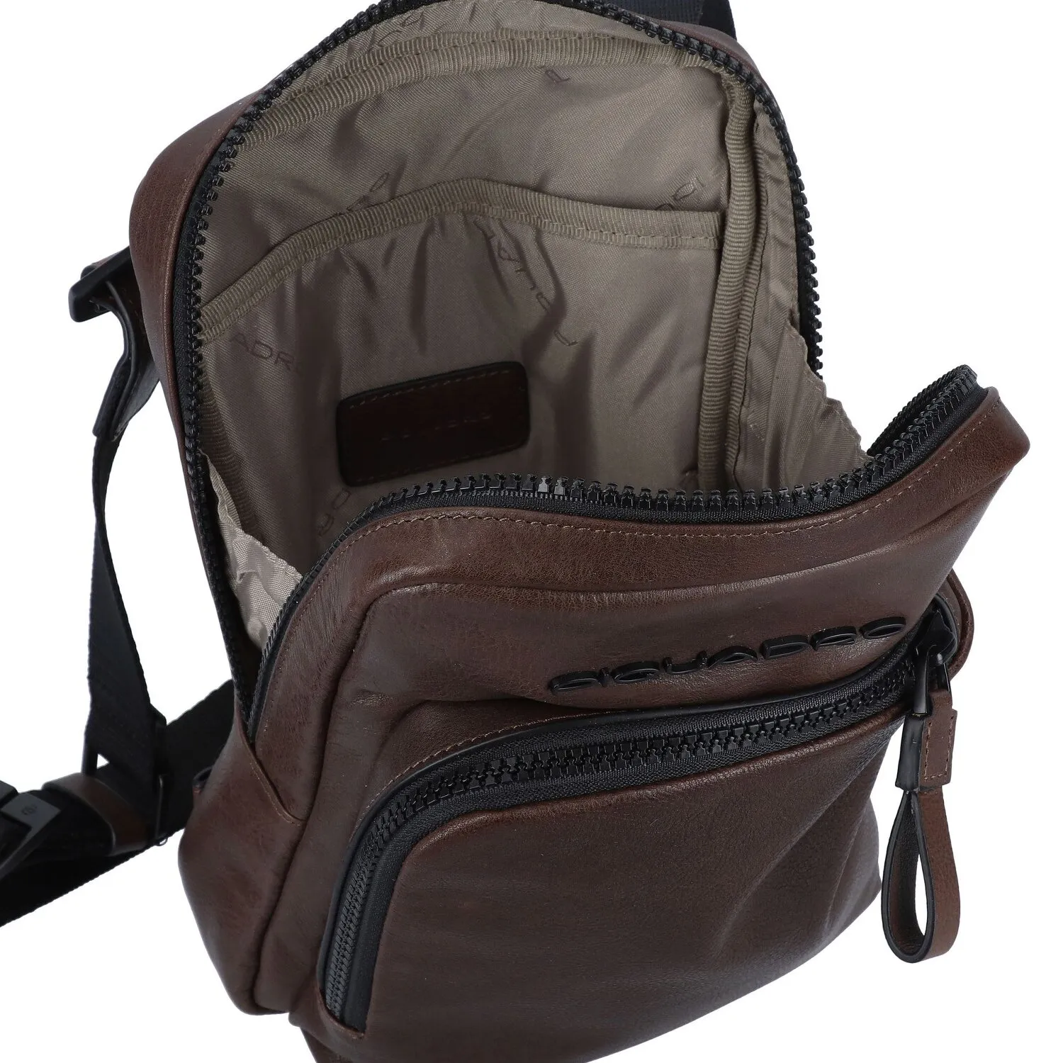Piquadro Harper Borsa a tracolla in pelle 18 cm