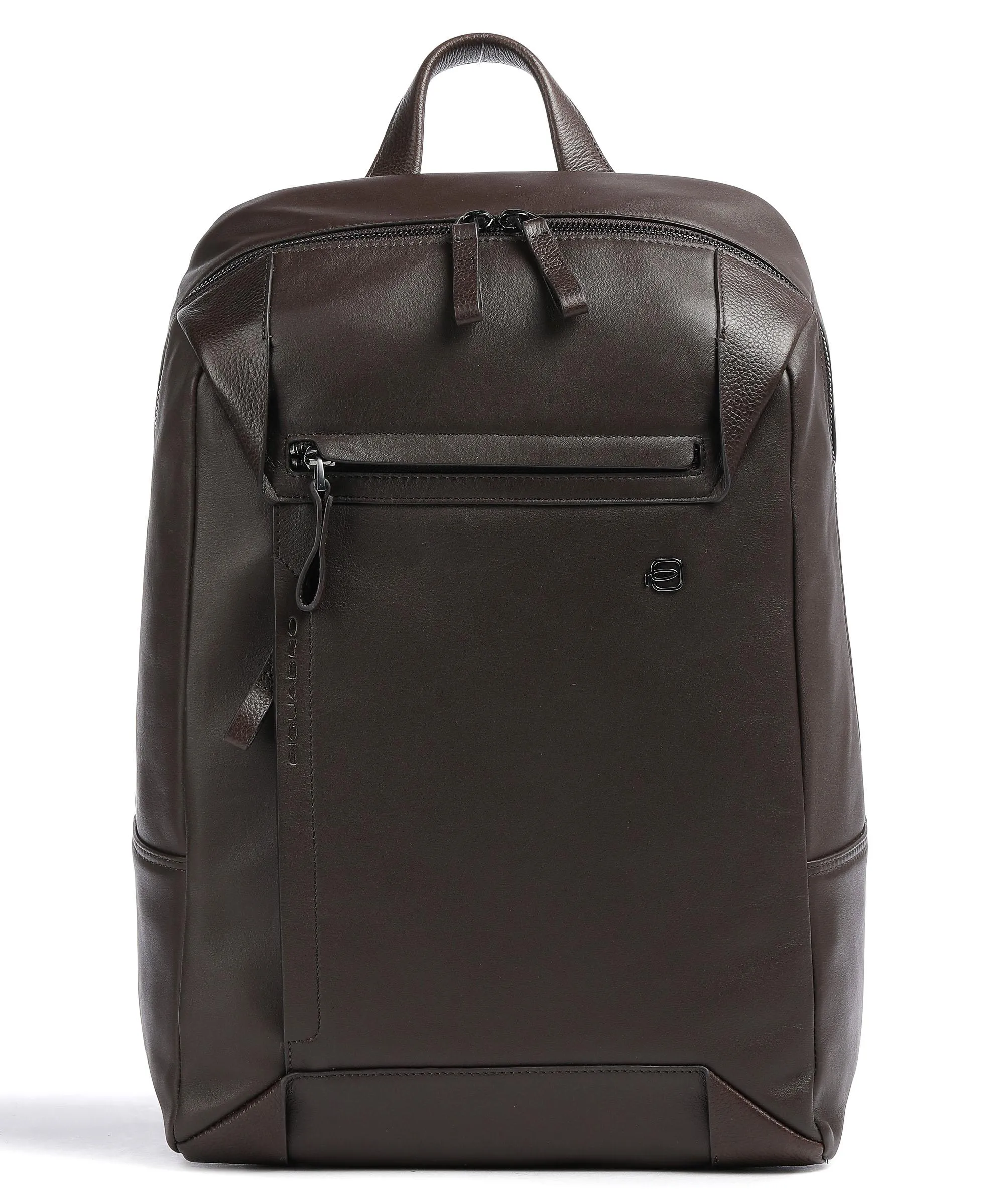  Piquadro Japan Nishi Zaino 15″ pelle granulata marrone scuro  
