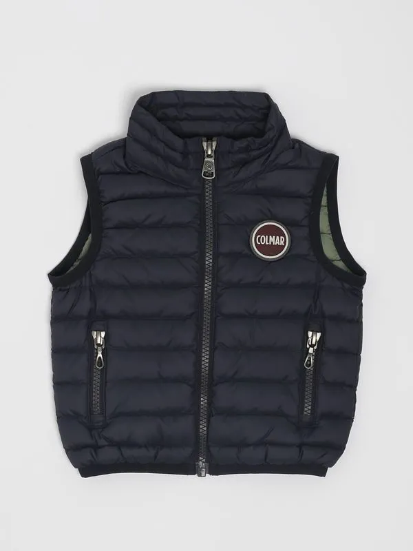 Piumino bambino Colmar smanicato Repunk Blu