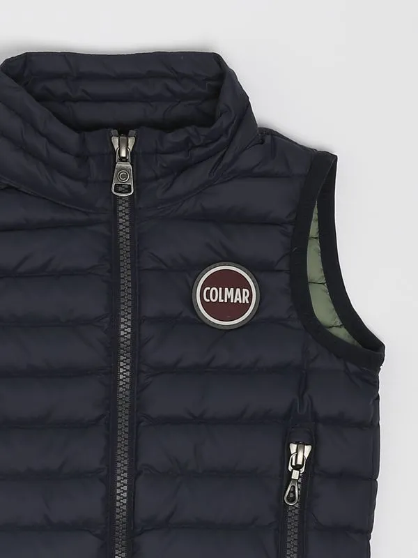 Piumino bambino Colmar smanicato Repunk Blu