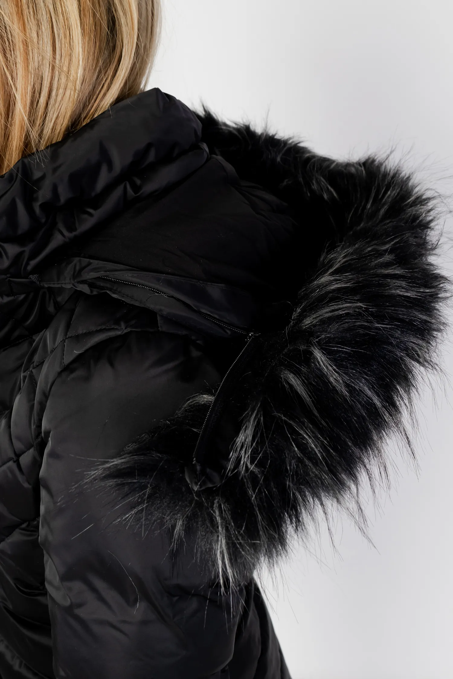 Piumino Guess laurie down jacket Nero