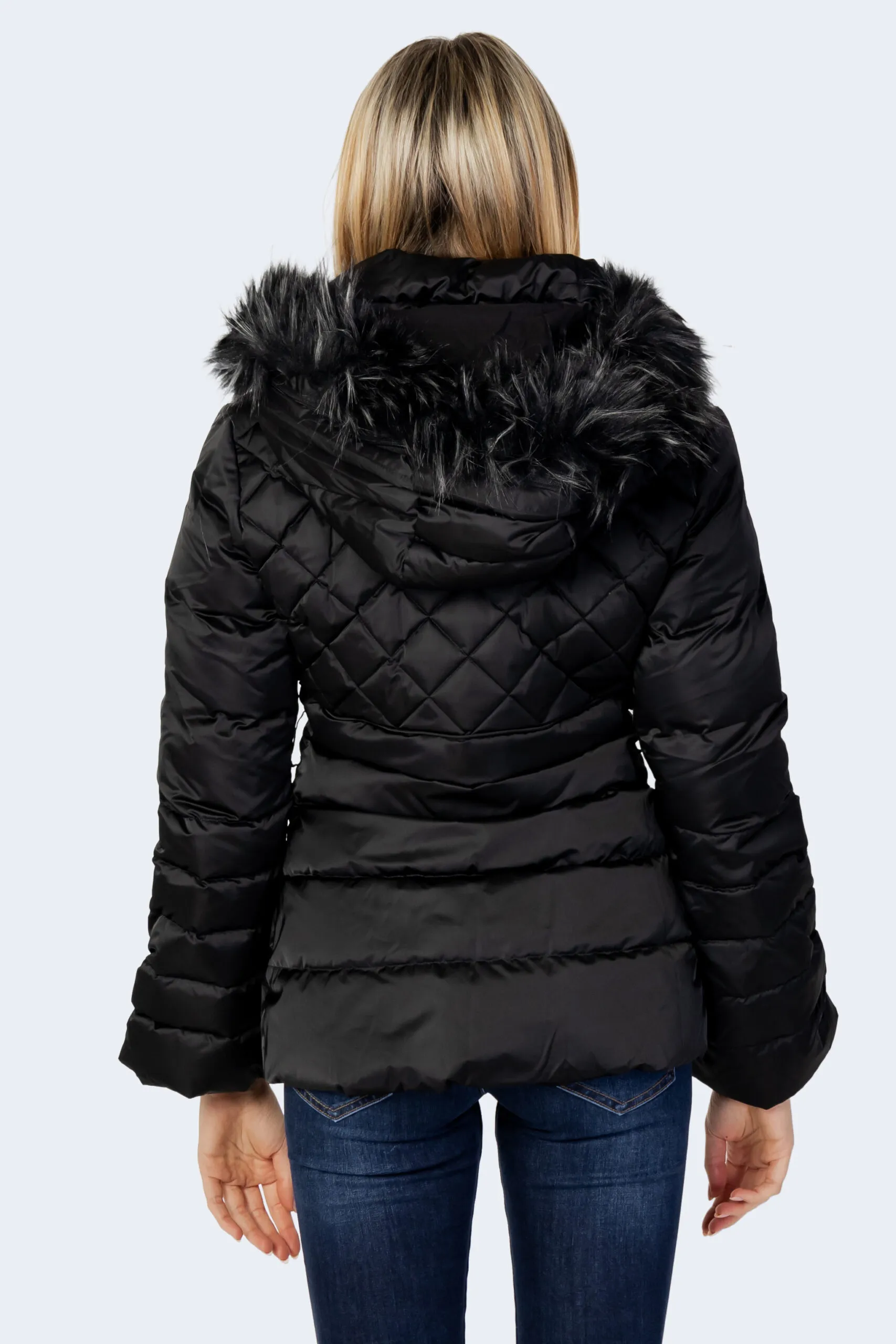 Piumino Guess laurie down jacket Nero
