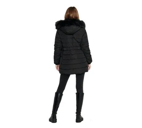 Piumino Lungo Donna Camilla Coat Cappuccio