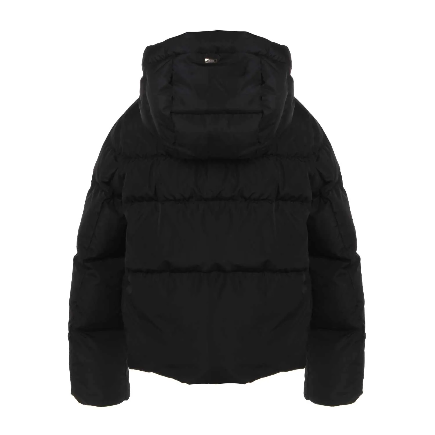 Piumino Nero Opaco Bambina E Teenager