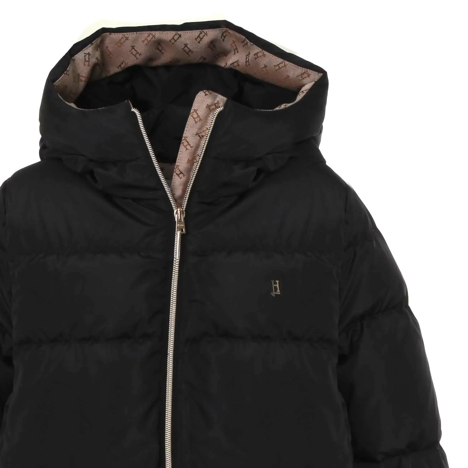 Piumino Nero Opaco Bambina E Teenager