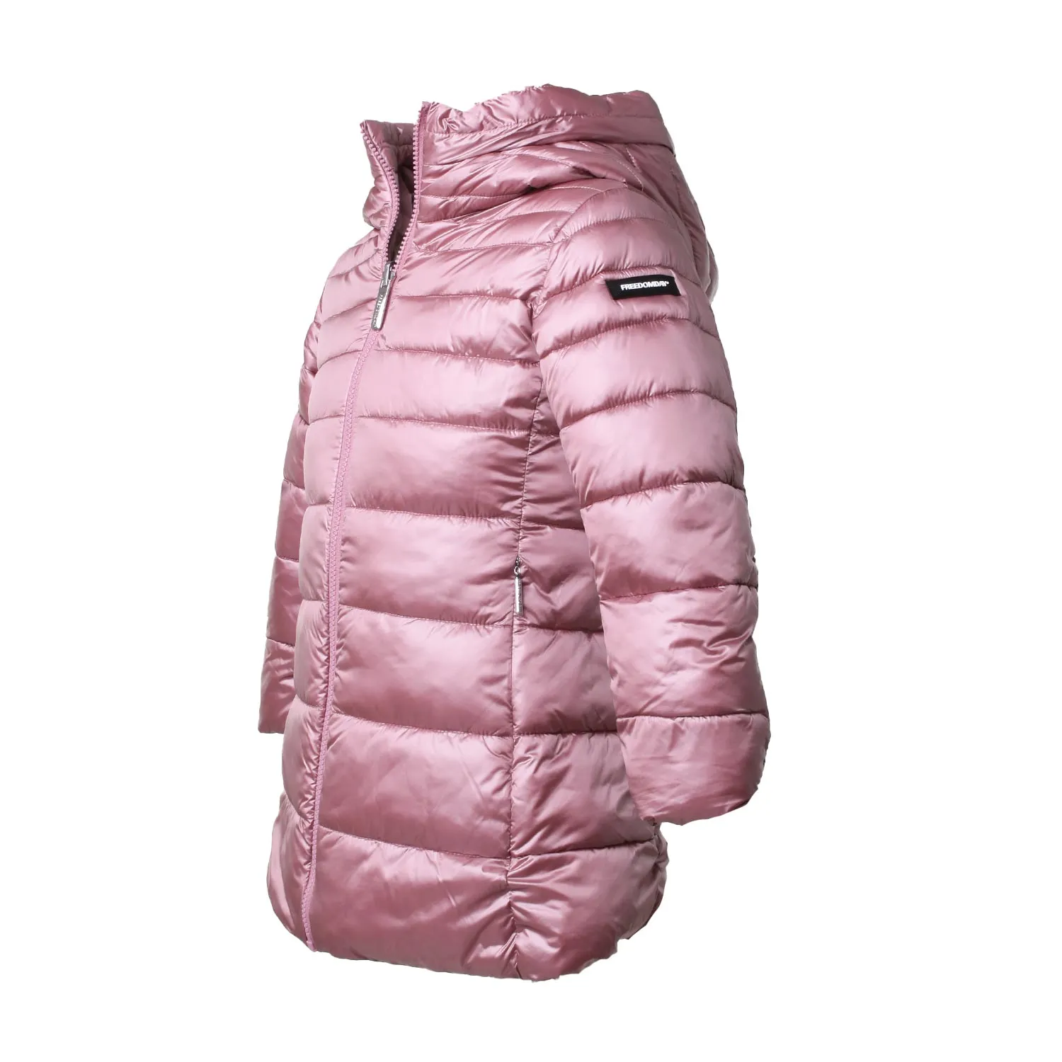 Piumino Reversibile Arkansas Rosa Magnolia Bambina