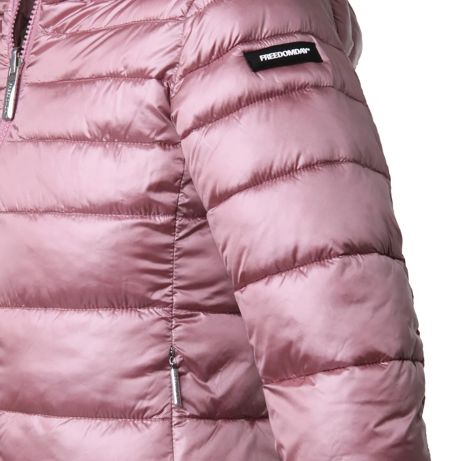 Piumino Reversibile Arkansas Rosa Magnolia Bambina