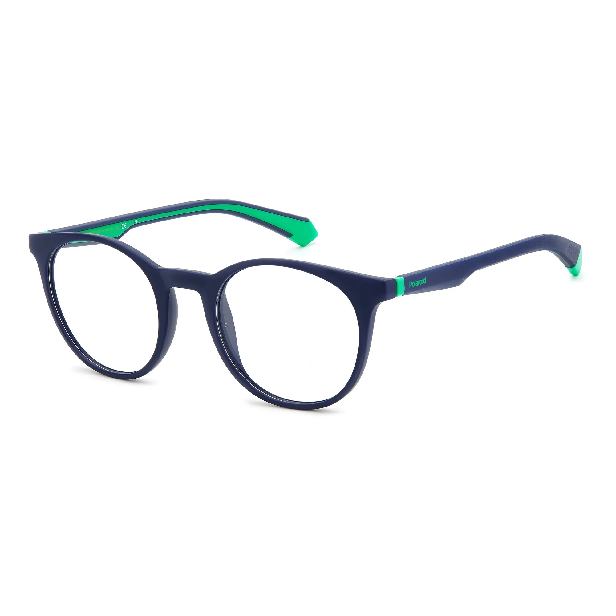   Polaroid PLD D476 - 80Z Verde Blu Opaco | Occhiale Da Vista Unisex 