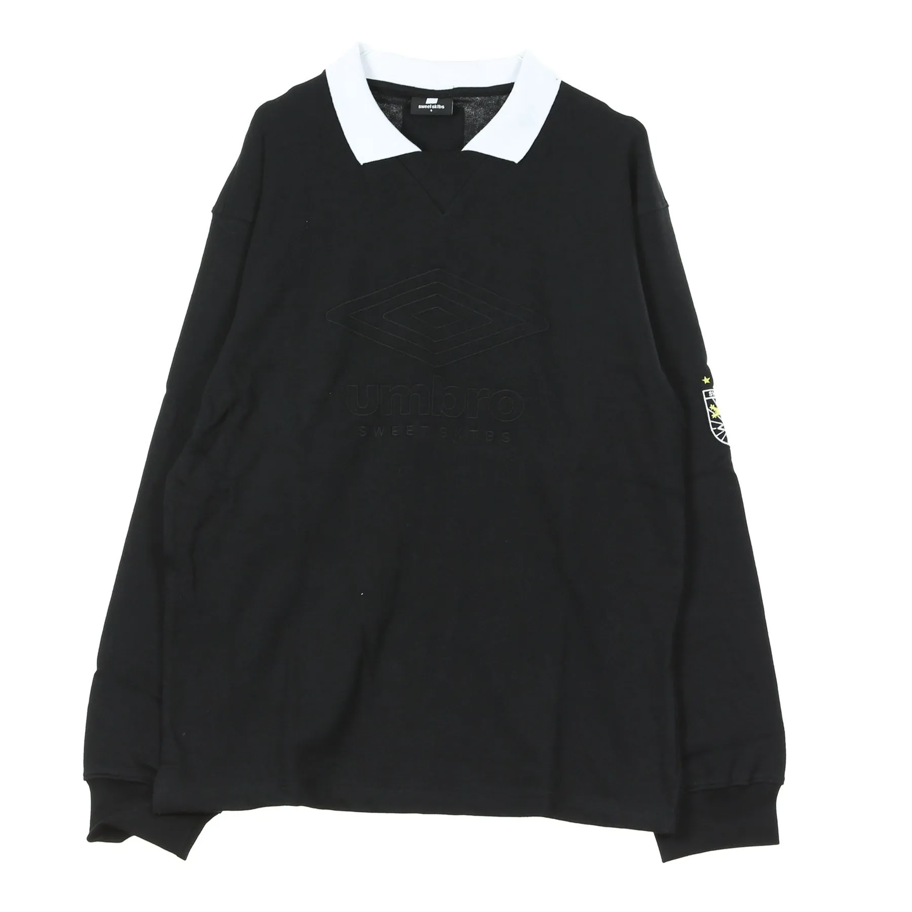 Polo Manica Lunga Uomo Sweet X Umbro L/s Black