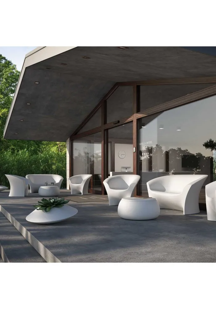 Poltrona Ohla di Plust Collection | GardenUp Colore Bianco
