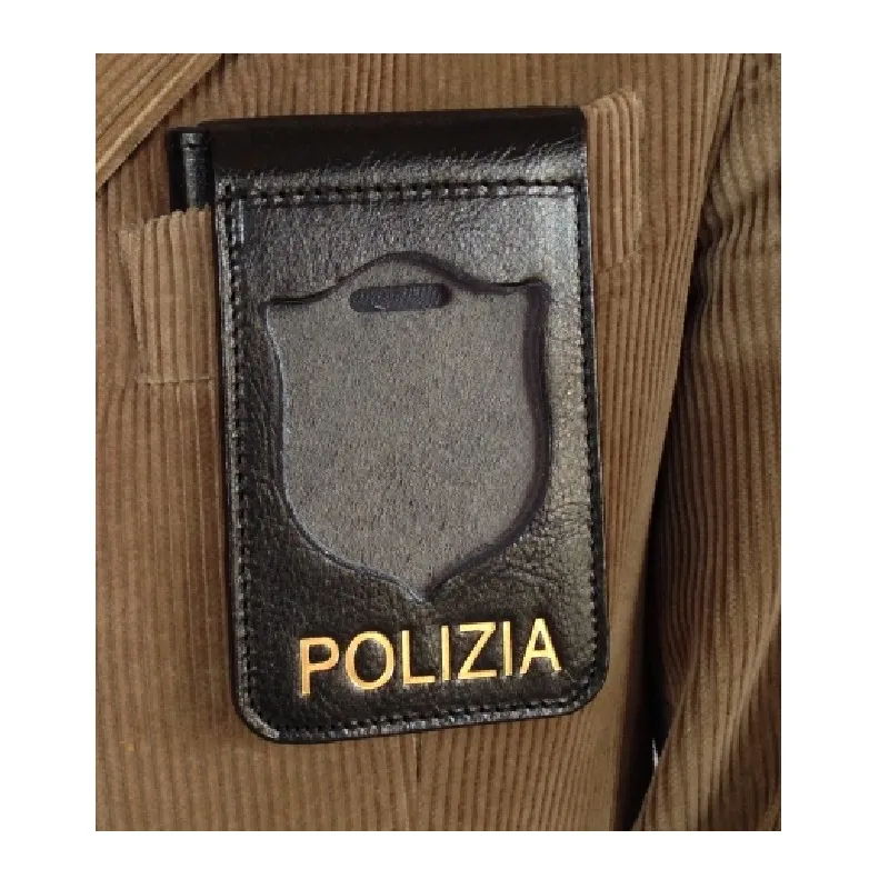 Portafogli Polizia di stato placca operativa 600