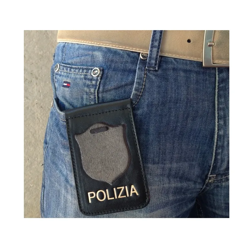 Portafogli Polizia di stato placca operativa 600