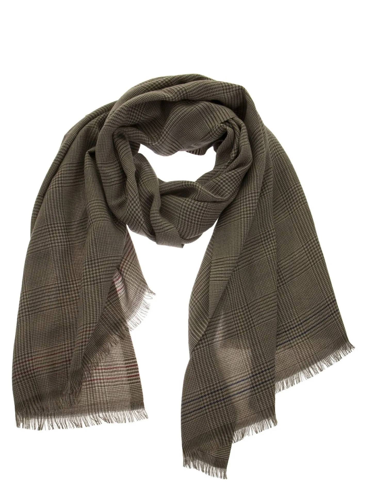 Prince of Wales Cashmere Scarf