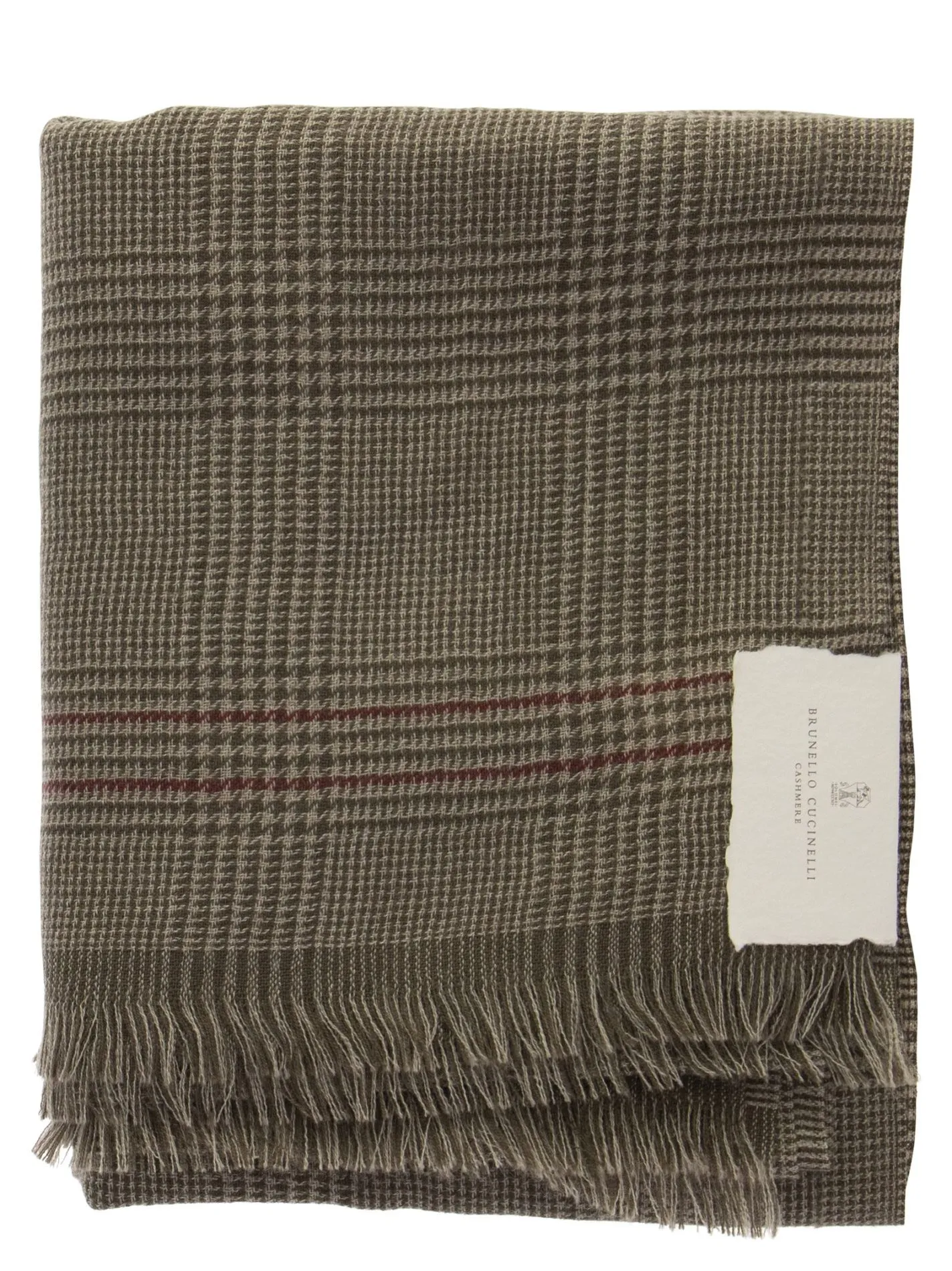 Prince of Wales Cashmere Scarf