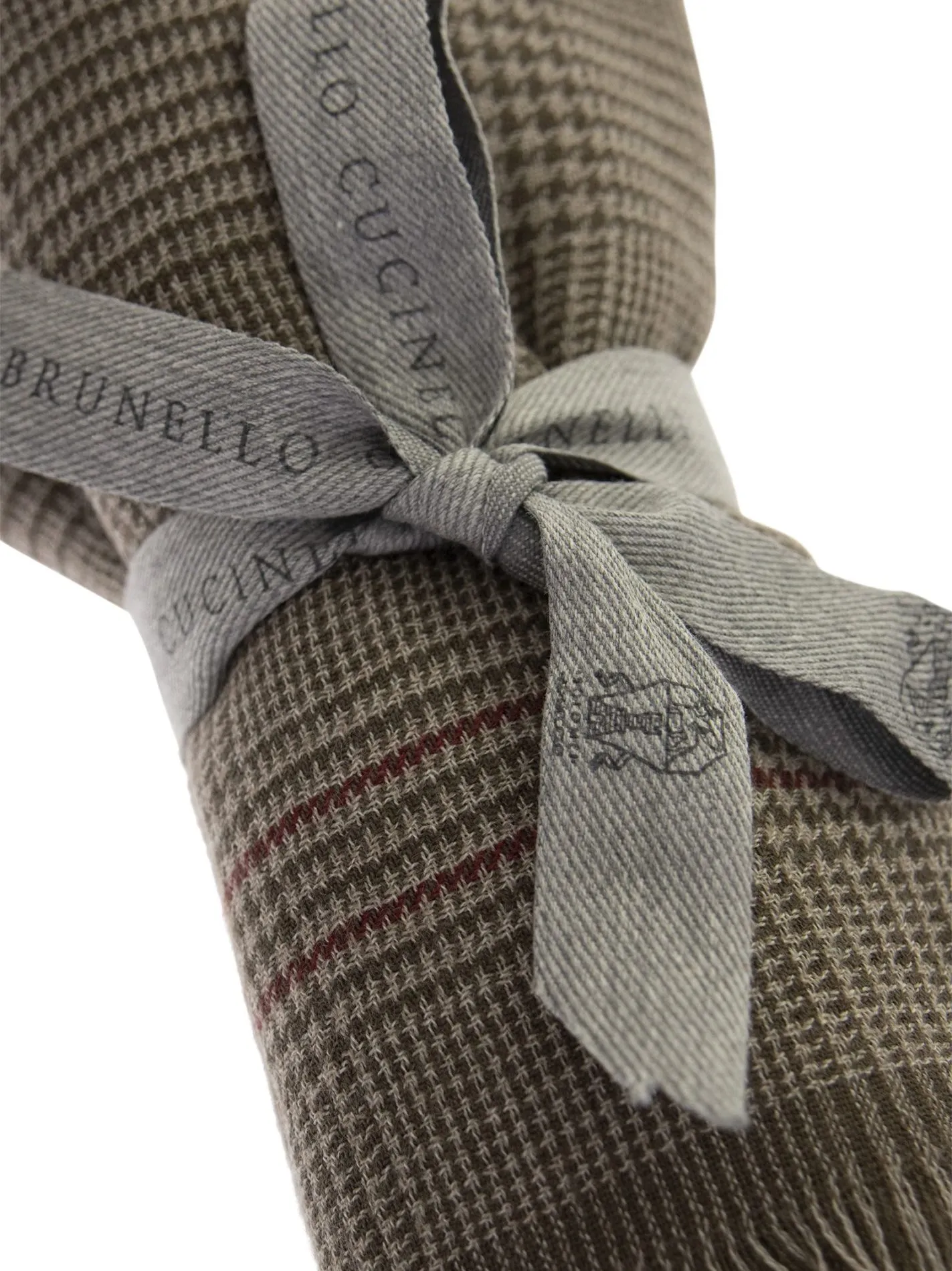 Prince of Wales Cashmere Scarf