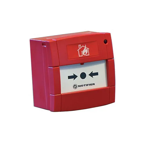 Pulsante Manuale Indirizzabile Vetro, Rosso - NOTIFIER M5A-RP02SG-N026-01 