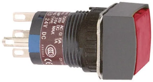 Pulsante Schneider Electric, SPDT, luminoso, IP65 Montaggio a pannello