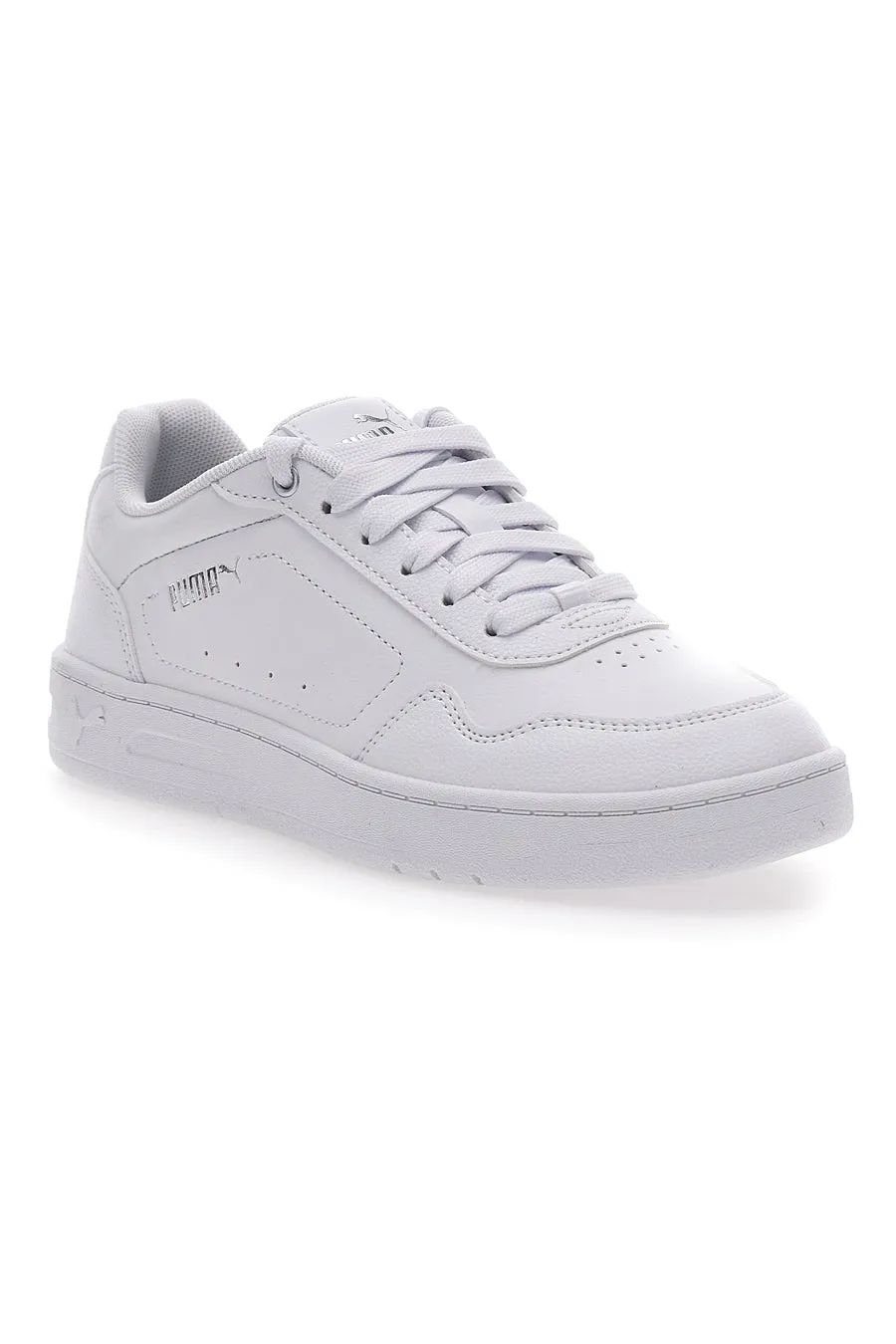   PUMA Sneakers Bianche con Lacci Puma Court Classy