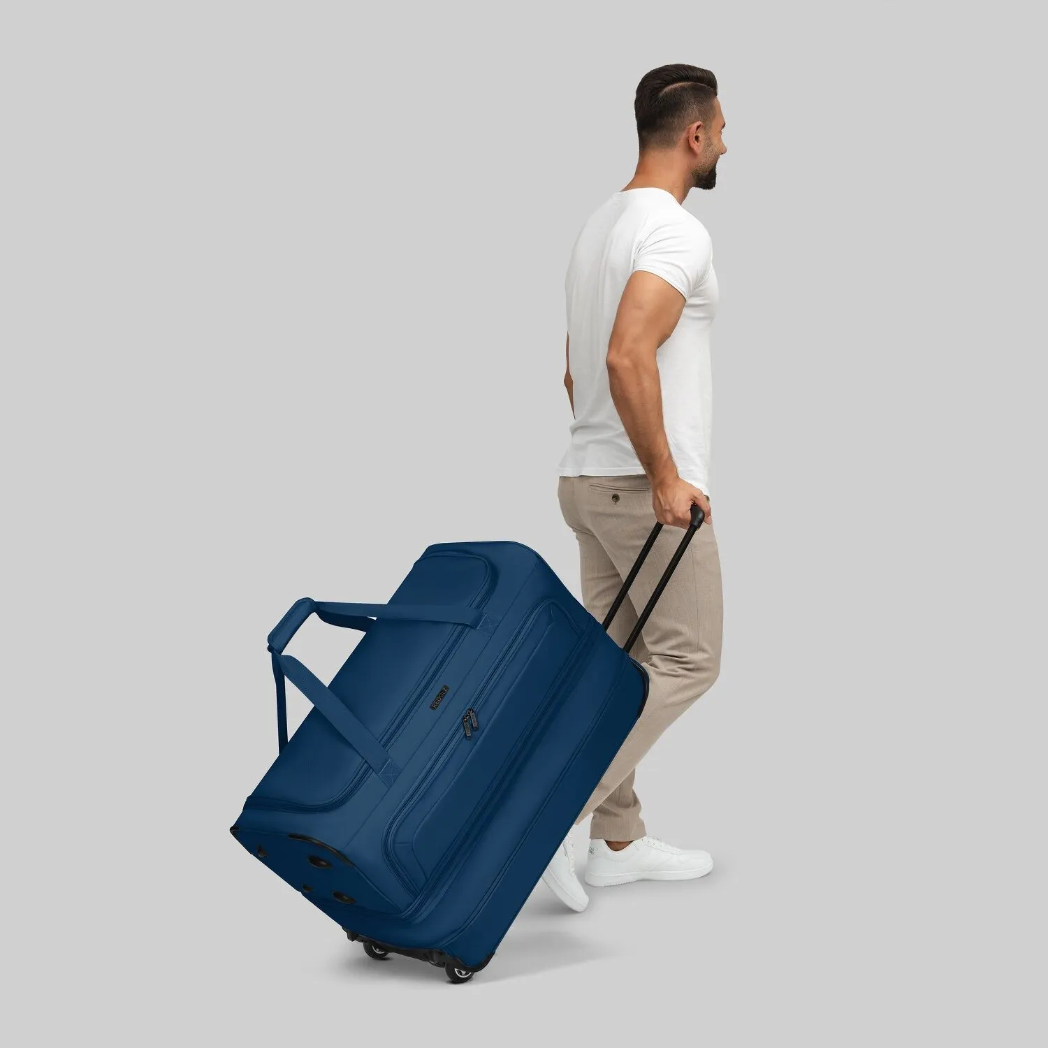 Redolz Duffle Essentials Borsa da viaggio a 2 ruote 70 cm L con patta di espansione