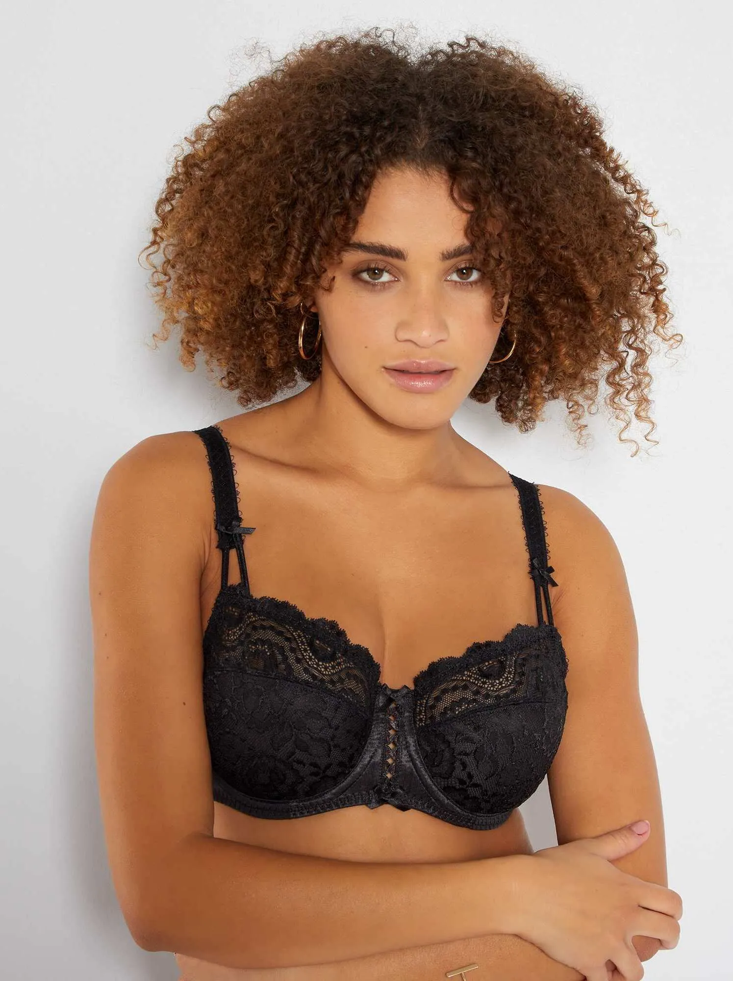 Reggiseno Flower Elegance 'Playtex' - nero
