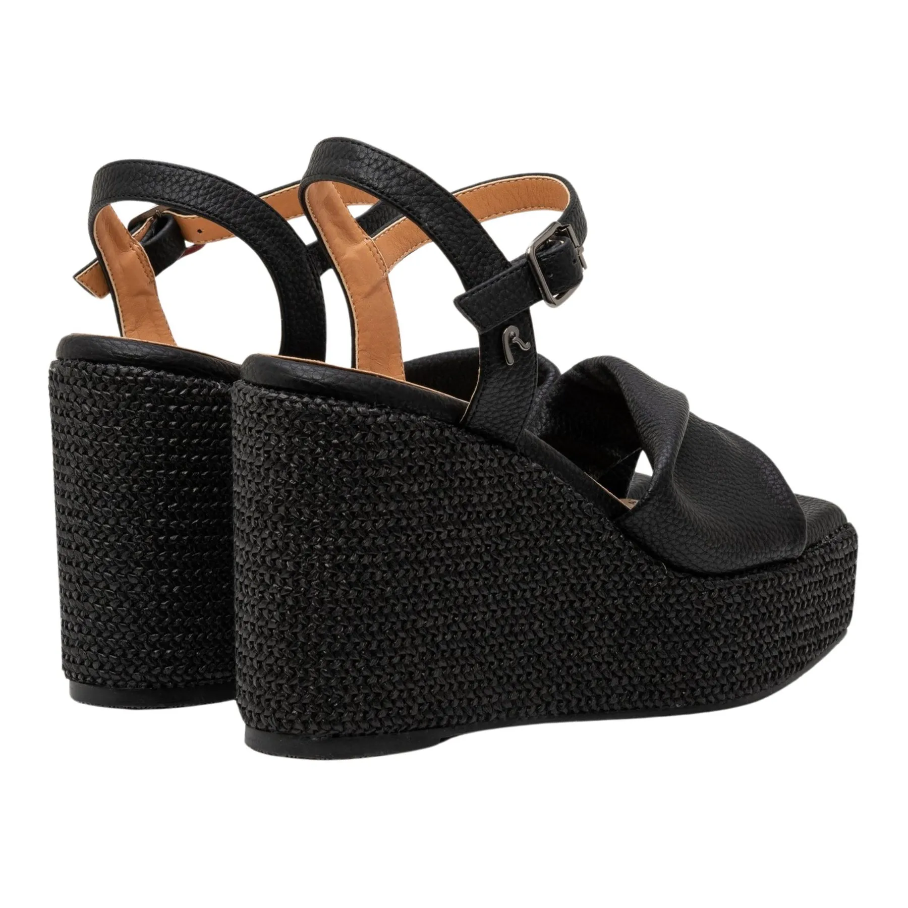 REPLAY Sandalo Con Zeppa Donna - RP6H0001S_W009R Nero  