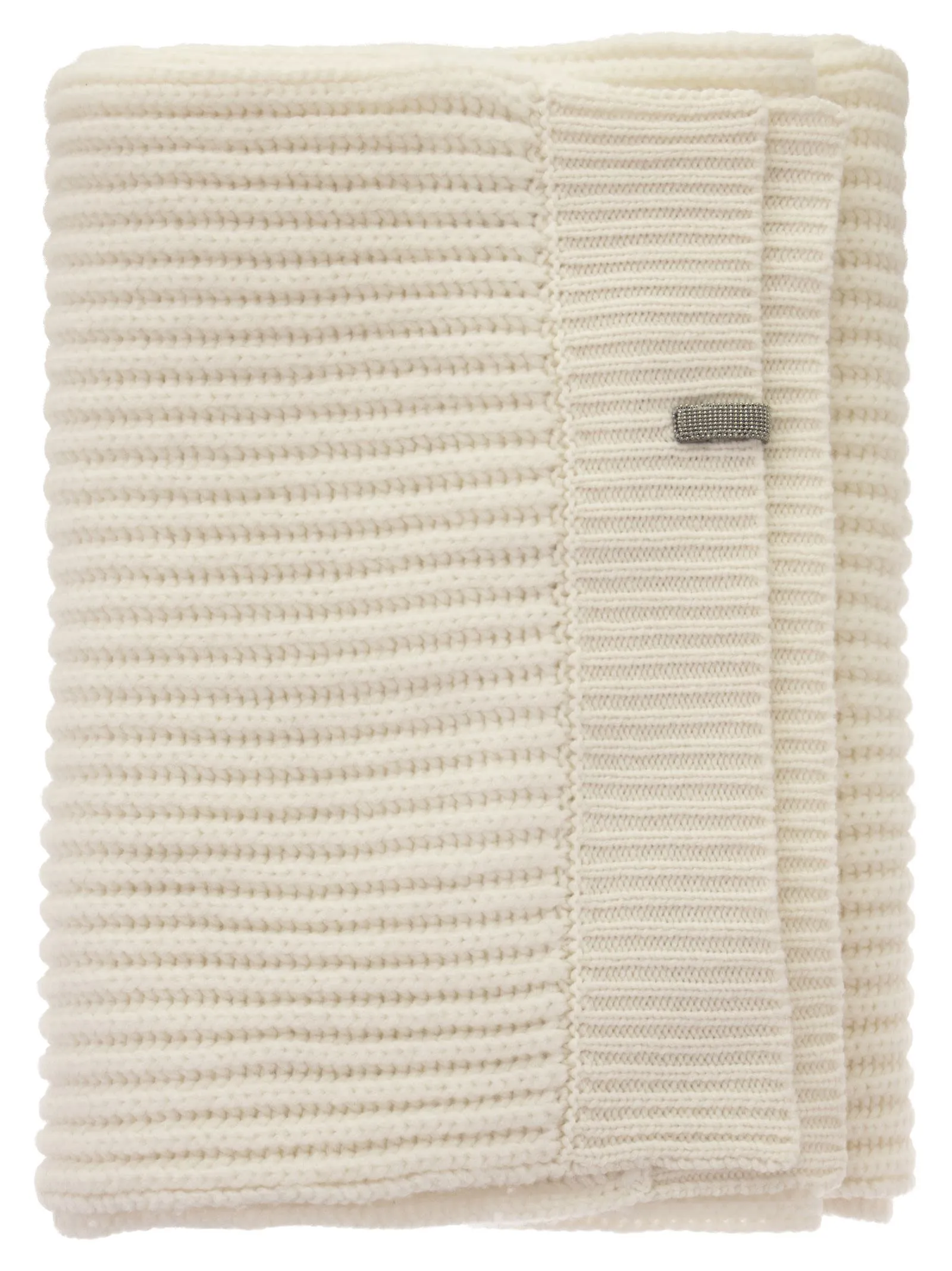 Ribbed Cashmere Scarf