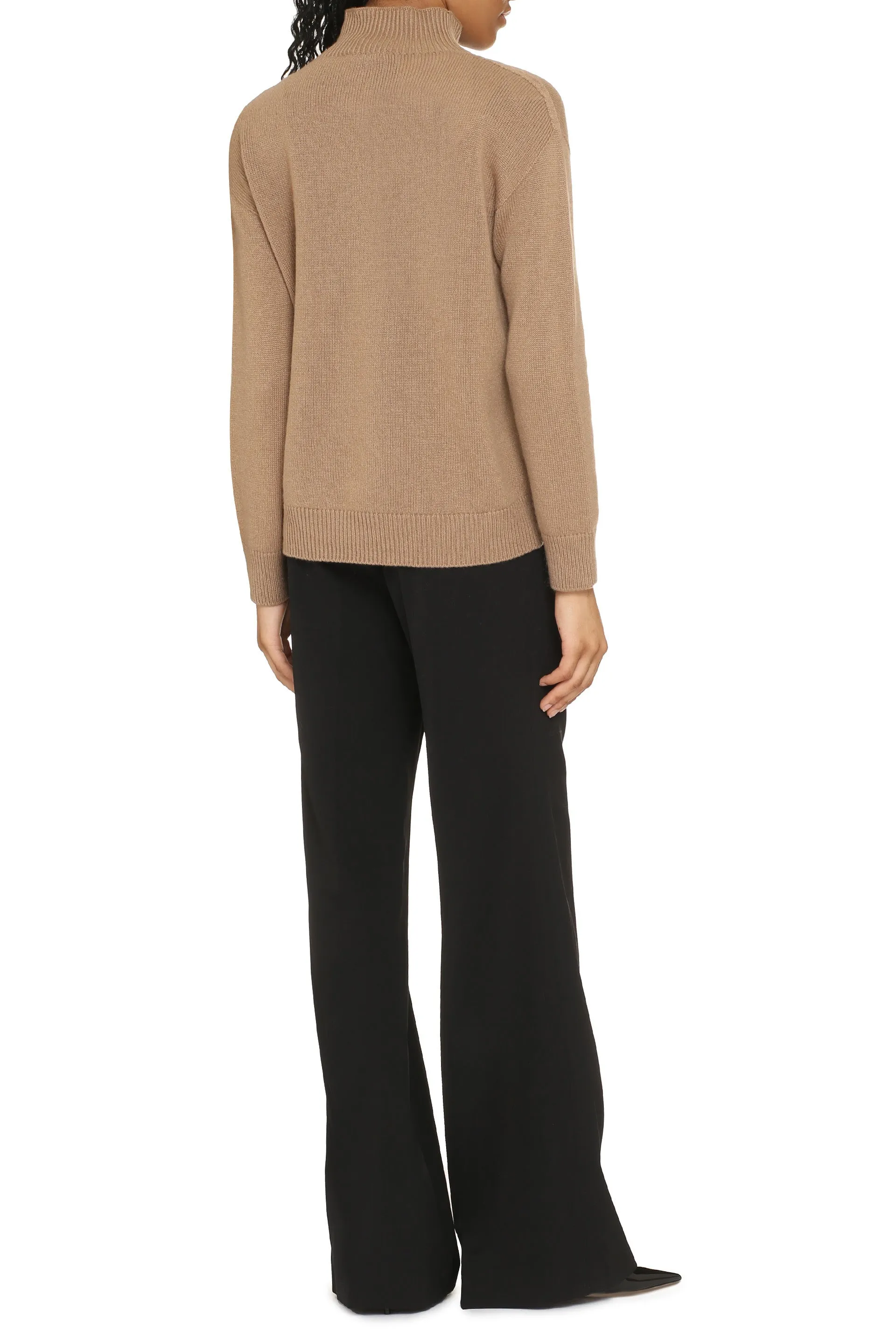S MAX MARA Maglione dolcevita in cachemire