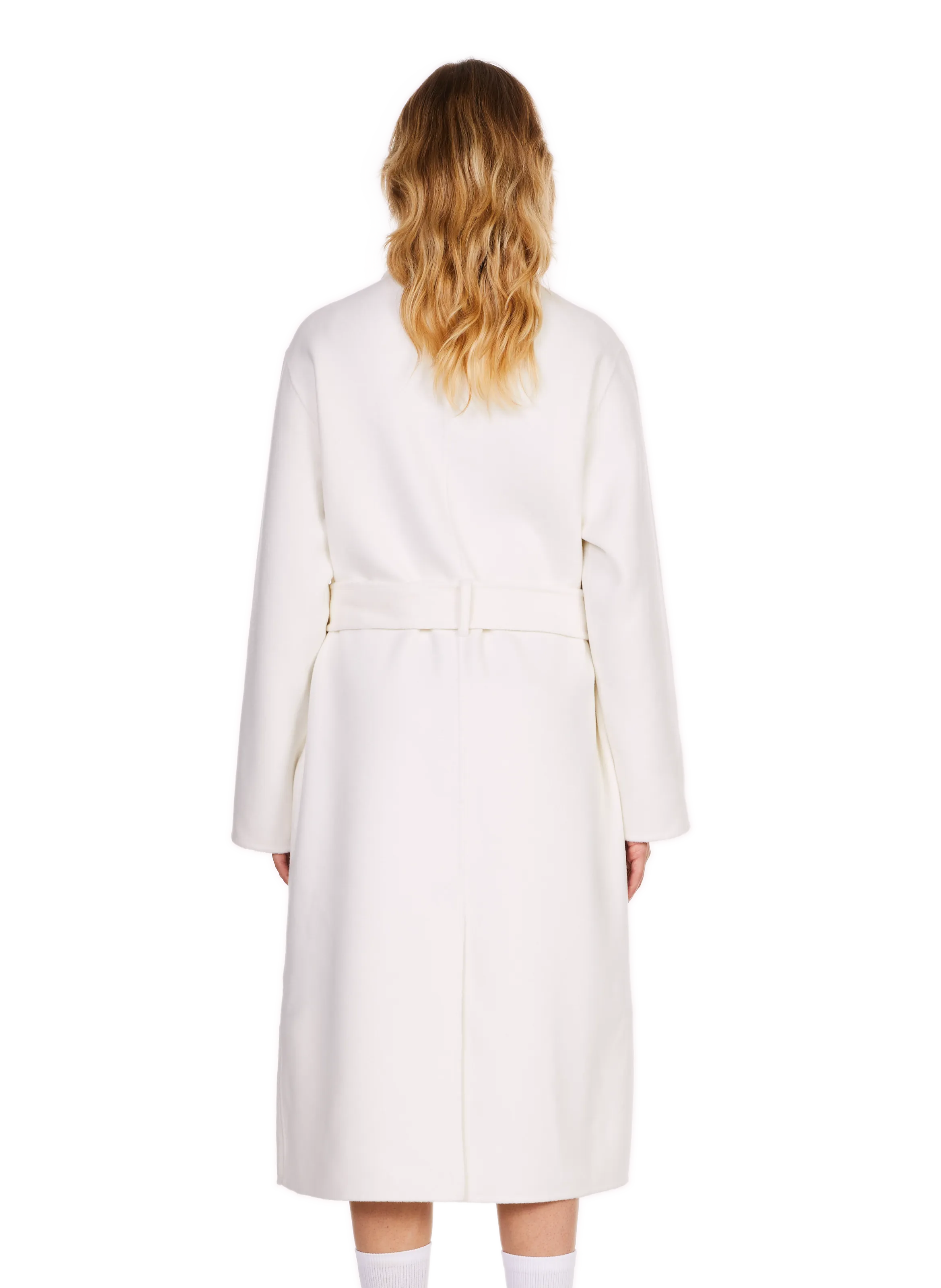 SAISON 1865   UPAY - Cappotto lungo | Bianco