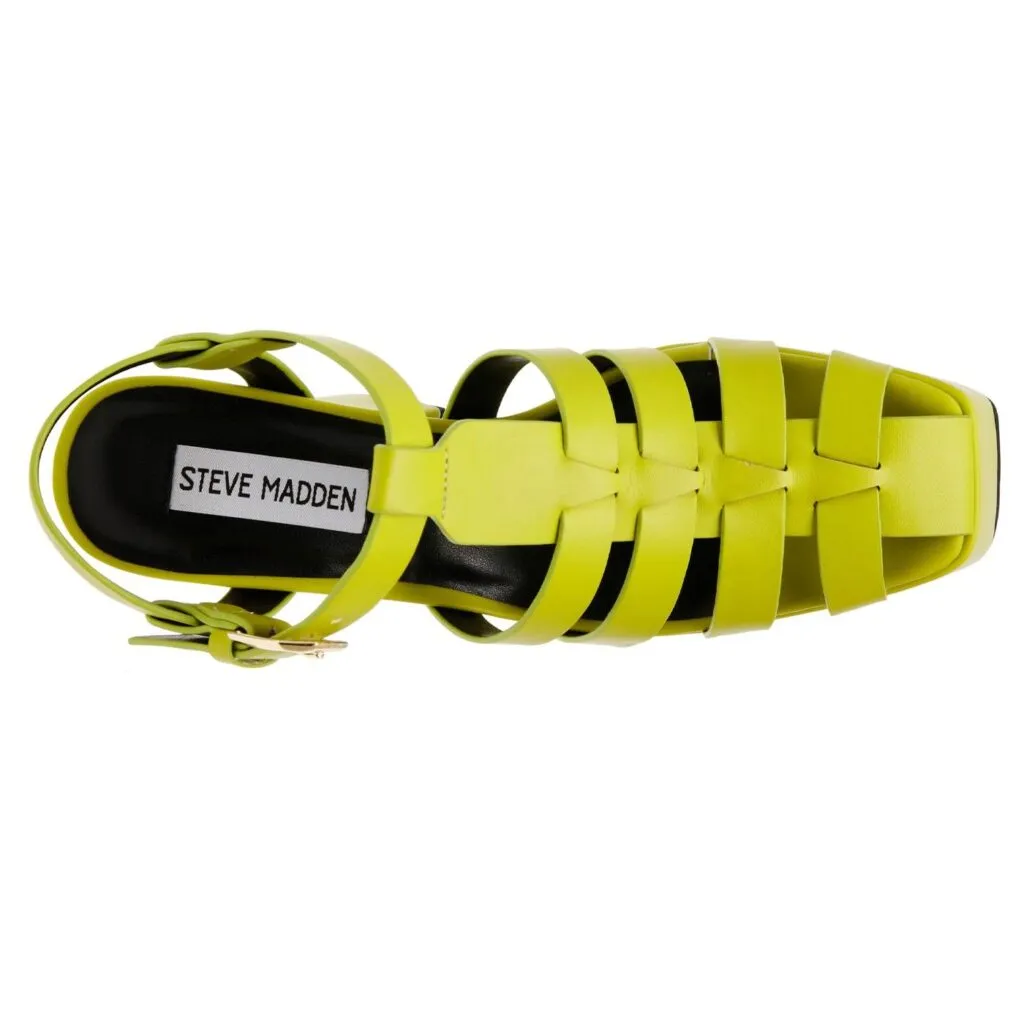 Sandali Donna “Steve Madden” Vocanic Collezione 2024 – Verde Lime